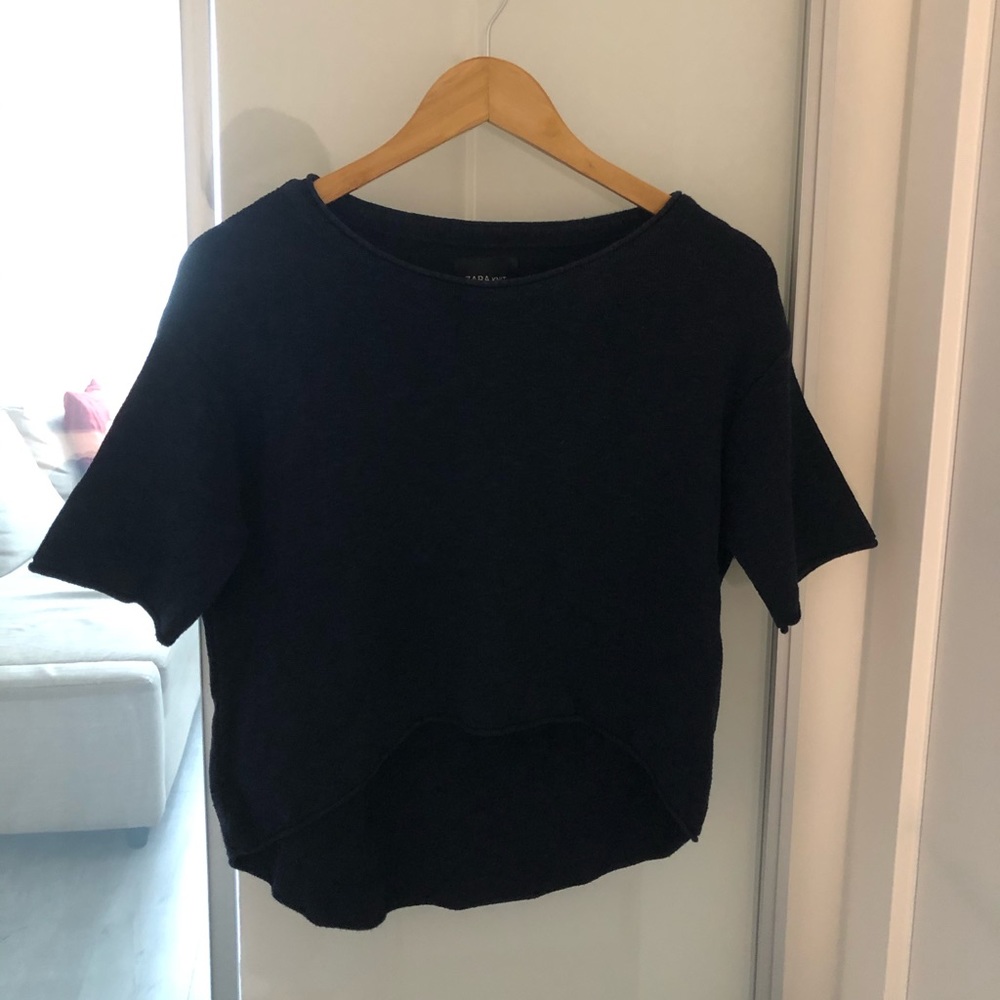 Zara short sleeve knit